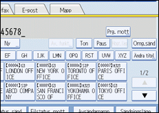 Bild på användarpanelen