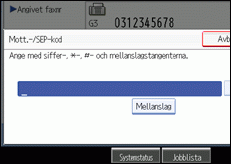 Bild på användarpanelen