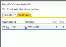 Bild på användarpanelen