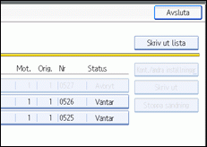 Bild på användarpanelen