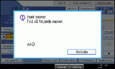 Bild på användarpanelen