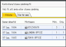 Bild på användarpanelen