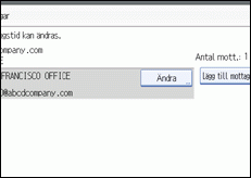 Bild på användarpanelen
