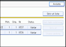 Bild på användarpanelen