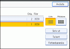 Bild på användarpanelen