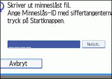 Bild på användarpanelen