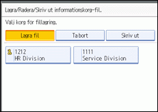 Bild på användarpanelen