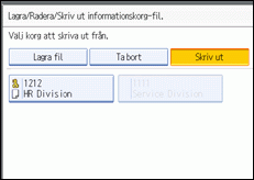 Bild på användarpanelen