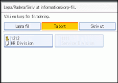Bild på användarpanelen