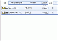 Bild på användarpanelen