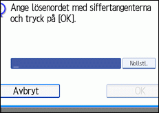 Bild på användarpanelen