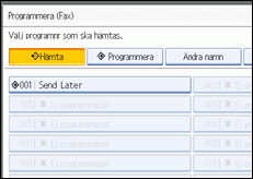 Bild på användarpanelen