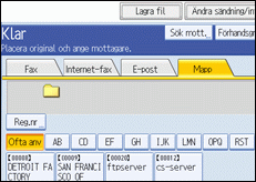 Bild på användarpanelen