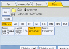 Bild på användarpanelen