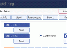 Bild på användarpanelen