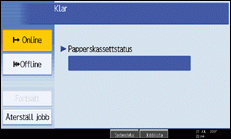 Bild av användarpanelskärm
