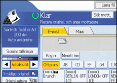 Bild av användarpanelen