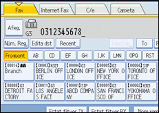Il·lustració de la pantalla del panell d'operacions