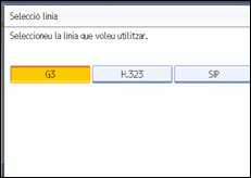 Il·lustració de la pantalla del panell d'operacions