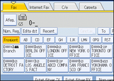Il·lustració de la pantalla del panell d'operacions