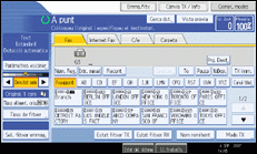 Il·lustració de la pantalla del panell d'operacions