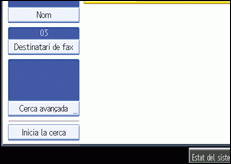 Il·lustració de la pantalla del panell d'operacions