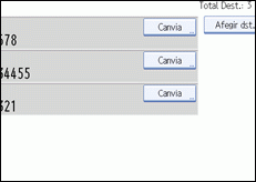 Il·lustració de la pantalla del panell d'operacions