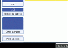Il·lustració de la pantalla del panell d'operacions