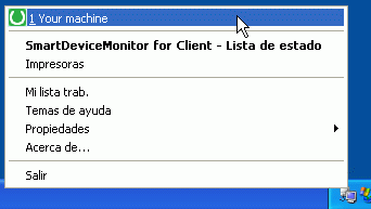 Il·lustració de la pantalla de l'aplicació