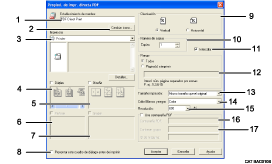 La il·lustració de la pantalla de l'aplicació ha numerat la il·lustració demanada.