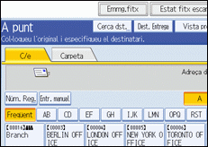 Il·lustraci&oacute; de la pantalla del panell d'operacions