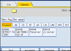 Il·lustraci&oacute; de la pantalla del panell d'operacions