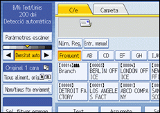 Il·lustraci&oacute; de la pantalla del panell d'operacions