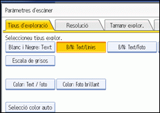 Il·lustraci&oacute; de la pantalla del panell d'operacions
