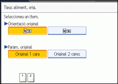 Il·lustraci&oacute; de la pantalla del panell d'operacions