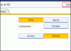Il·lustraci&oacute; de la pantalla del panell d'operacions