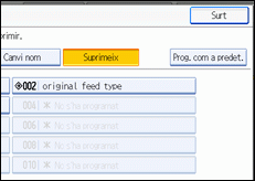 Il·lustraci&oacute; de la pantalla del panell d'operacions