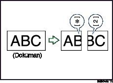 Sayfay� ay�rma ve uzunluk azaltma &ccedil;izimi