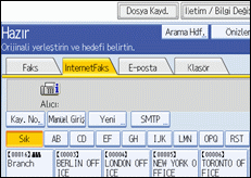 ��lem paneli ekran &ccedil;izimi