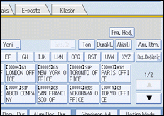 İşlem paneli ekran çizimi