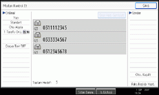 İşlem paneli ekran çizimi