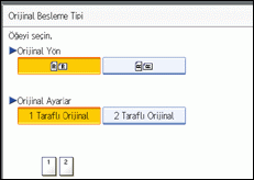 İşlem paneli ekran çizimi