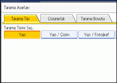 İşlem paneli ekran çizimi