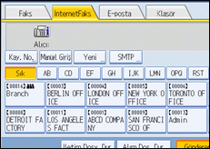 İşlem paneli ekran çizimi