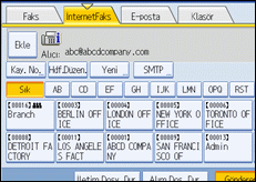 İşlem paneli ekran çizimi