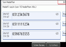 İşlem paneli ekran çizimi