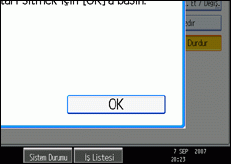 İşlem paneli ekran çizimi