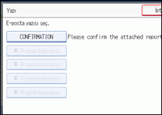 ��lem paneli ekran &ccedil;izimi