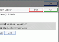 İşlem paneli ekran çizimi