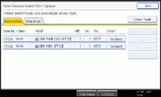 İşlem paneli ekran çizimi